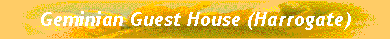 Geminian Guest House (Harrogate)